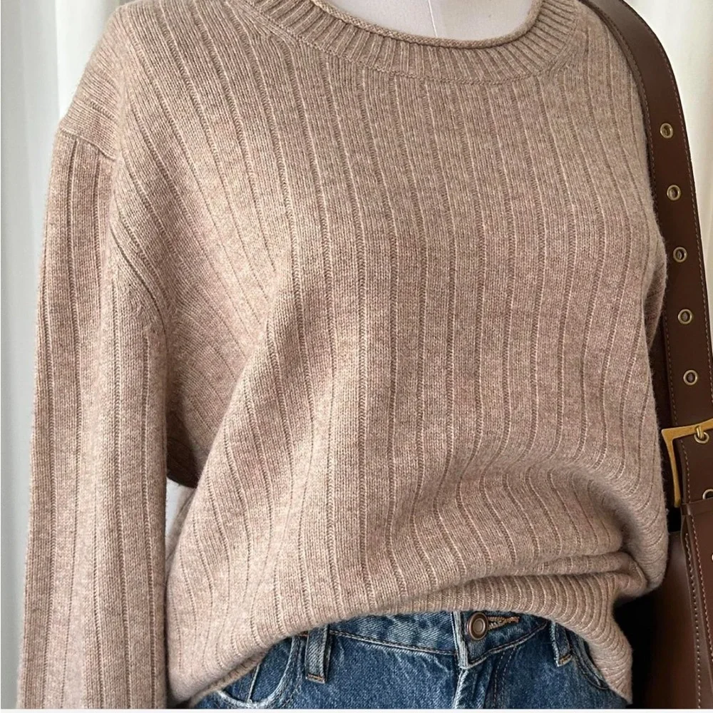 L.L. Bean's Men’s Ultrasoft Wool Cashmere Rollneck Sweater Large